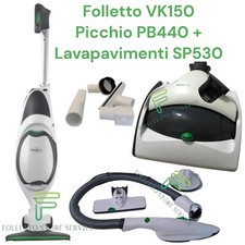 FOLLETTO VK150 HD50 VORWERK COMPLETO LAVAPAVIMENTI PICCHIO PB440 CON ACCESSORI