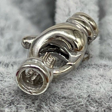 Gancio di Oro Bianco 18Kt