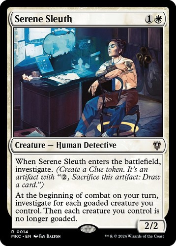 Serene sleuth comandante - serene,