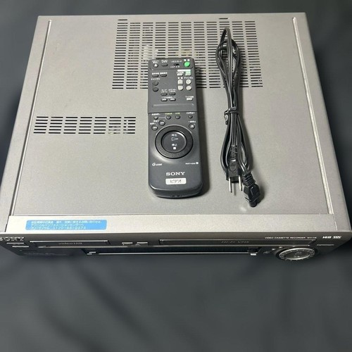 Vhs vcr sony - wv-h5, con