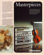 Grundig 1985 Stampa Stereo