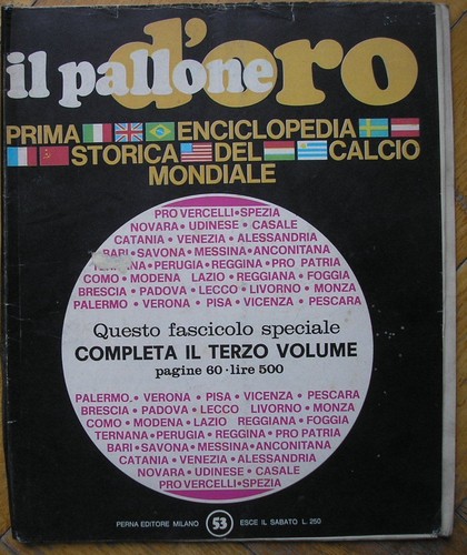 Fascicolo speciale pallone - fascicolo,