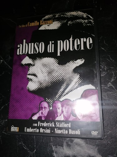 Dvd abuso potere 1st - dvd,
