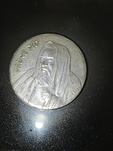 Moneta padre pio beato - padre, 1999