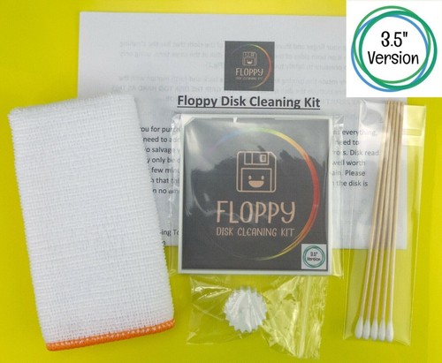 Pulitore floppy disk - disk, 3,5"