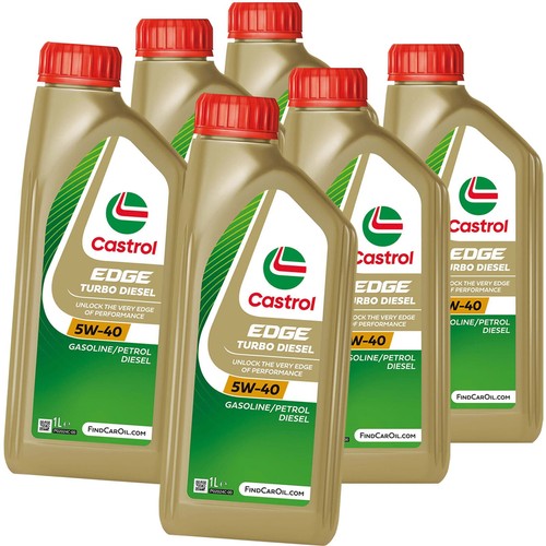 6x1l castrol edge - edge, turbo