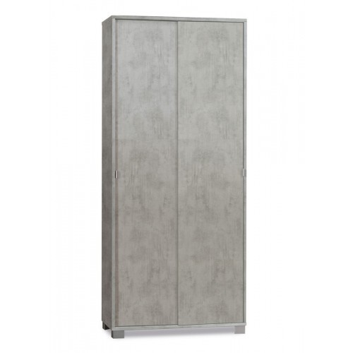 Armadio grigio 190 - grigio, alto