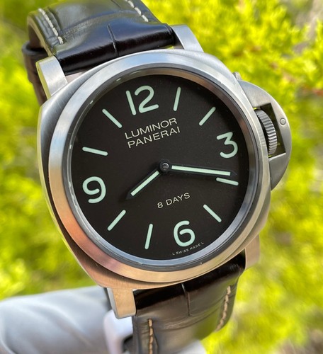 Panerai luminor base titanio - panerai,