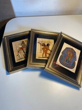 Set Quadri Papiro Egiziano