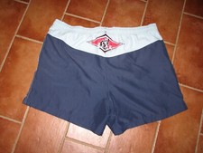 Vintage Bear man surf Boards satin shorts '90s USA  XLARGE
