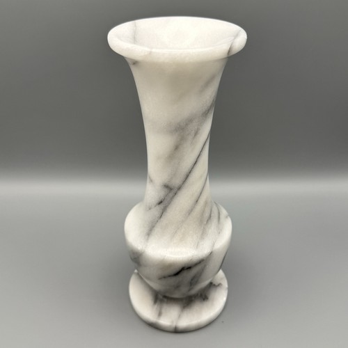 Vaso marmo bianco - bianco, a