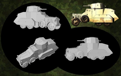 Kit maqueta para montar - , y