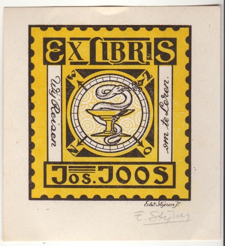 Edw stijnen exlibris - stijnen:, für