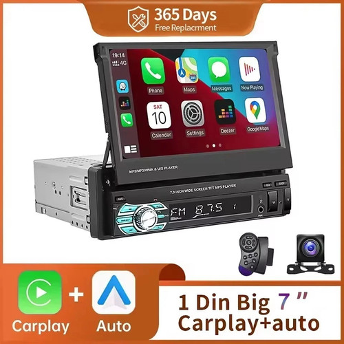 Autoradio stereo scomparsa - a,