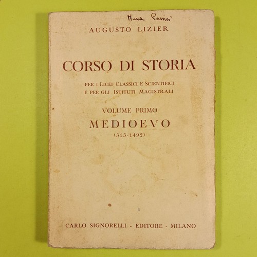 Corso storia vol medioevo - di, i
