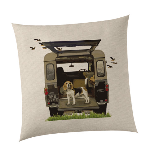 Cuscino beagle cane - cuscino,