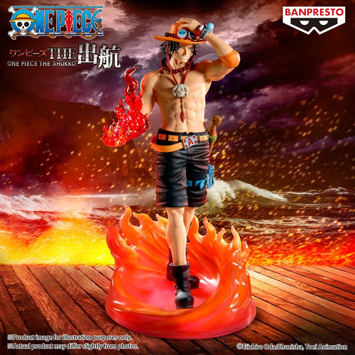 One piece statua portgas - one,