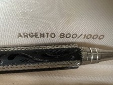 🔴 Penna sfera ARGENTO 800