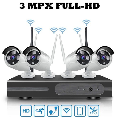 Kit videosorveglianza poe - , 4