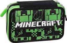 Astuccio 3 zip PANINI "Minecraft" - NUOVO!!!!!