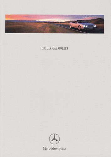 Mercedes clk cabrio cabriolet - mercedes,