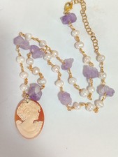 Collana Donna  Con Cammeo