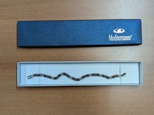 Bracciale Mediterraneo Spirale Anelli Bicolore Rame/Acciaio in Scatola