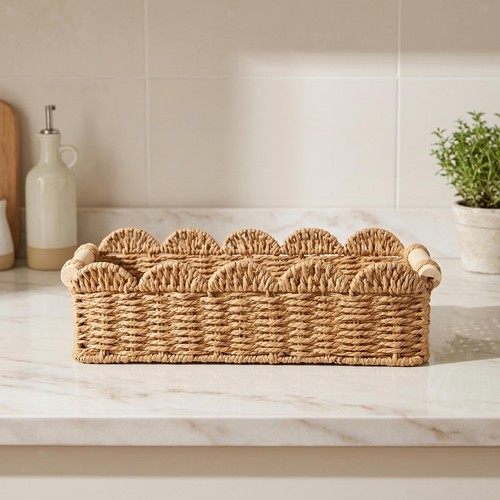 Cestino organizer intrecciato - cestino,