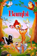 Poster Stampa Manifesto Locandina Cinema Film Walt Disney Bambi Misura 60x90 Cm.