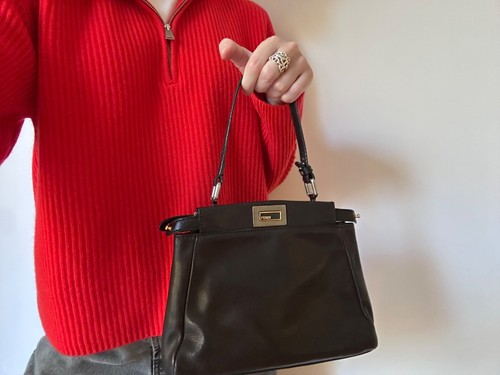 Sac iconique peekaboo fendi - peekaboo,