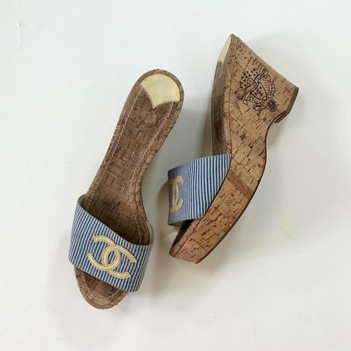 Y2k chanel cruise blu righe - y2k,