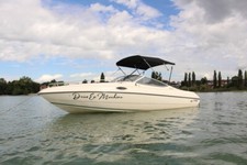 Tettuccio parasole barca 3 aste Bimini Top larghezza 200-213 cm