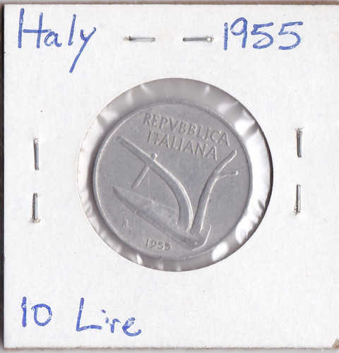1955 italy lire - 1955,