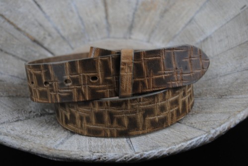 Cintura pelle cowboy rope - cintura, "cowboy