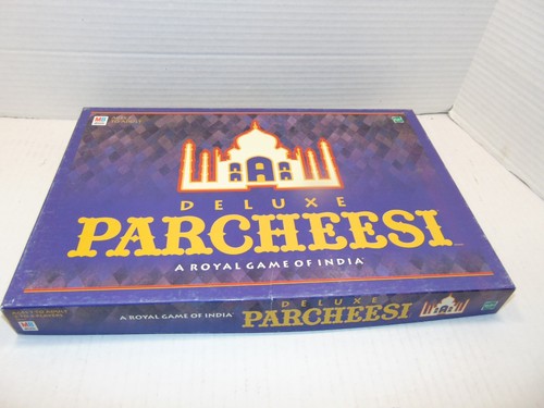 Vintage deluxe parcheesi - vintage,