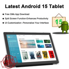 Android 15 Tablet 10" 2 in 1
