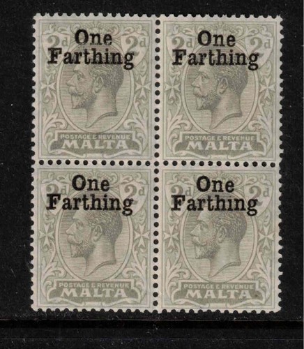 Malta 1922 kgv sg122a 25d - malta,