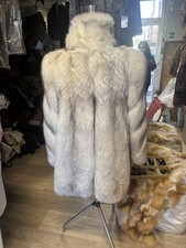 pelliccia volpe argentata