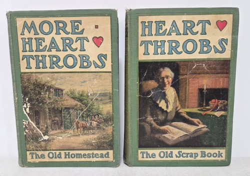 Heart throbs old - scrap, book