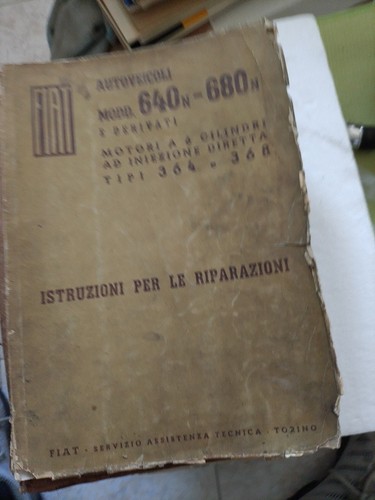 Istruzioni per riparazioni - per,