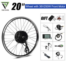 36V250W 20" Ruota Anteriore Kit di Conversione per Motore Ebike Bici Elettriche