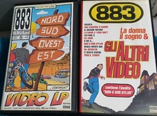 883 - NORD SUD OVEST EST + LA DONNA IL SOGNO & GLI ALTRI VIDEO - 2 VHS - RARITA’