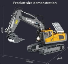 ESCAVATORE CANTIERE CUCCHIAIO METALLO CINGOLATO RADIOCOMANDATO LIEBHERR R936 RC