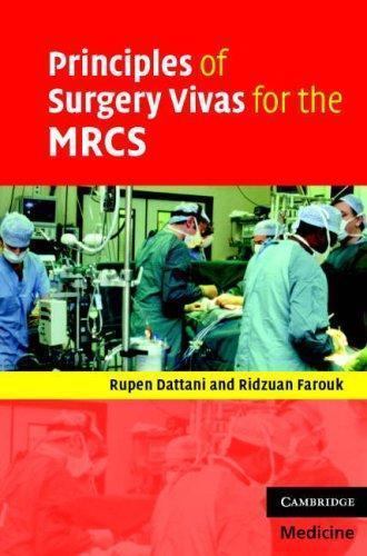 Principles surgery vivas for - principles,