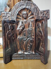 ANTICO TRITTICO  INTAGLIATO