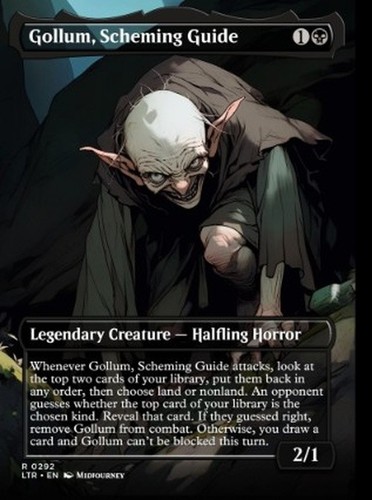 Mtg gollum scheming - mtg, guide