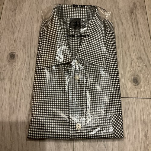 Camicia uomo bianca nera - camicia, bianca/nera