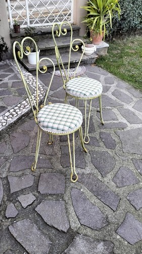 Sedie ferro battuto - in,