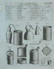 1797 Stampa Originale Chimica