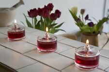 Set di 3 Lampade Candele Vetro